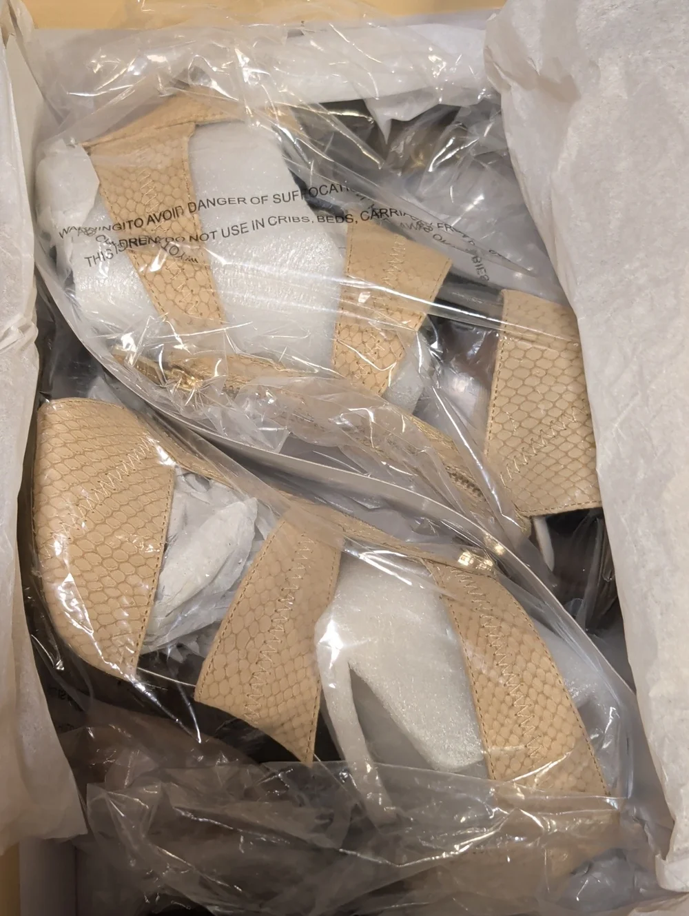 Michael Kors Tan 'Berkley' T-Strap 4
